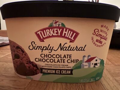 Chocolate Chip Premium Ice Cream With Dark Chocolate Chips, Chocolate Chip