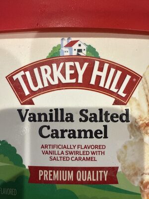 Vanilla Salted Caramel Flavored Premium Ice Cream, Vanilla Salted Caramel