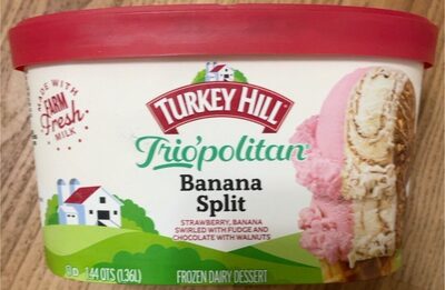 Banana Split Premium Ice Cream, Strawberry; Banana; Chocolate