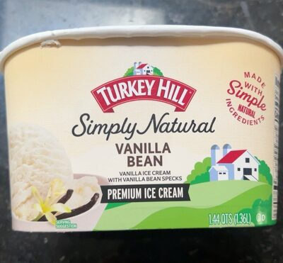 Simply Natural Vanilla Bean Premium Ice Cream, Vanilla Bean
