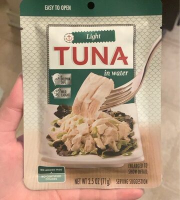 Light Tuna In Water, Light