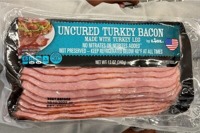 Uncured Turkey Bacon, Uncured Turkey