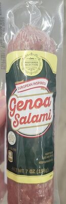 European Inspired Genoa Salami
