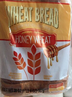 Enriched Honey Wheat Bread, Honey Wheat
