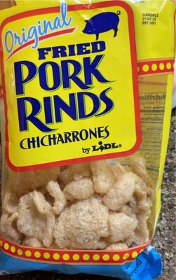 Original Pork Rinds Chicharrones, Original