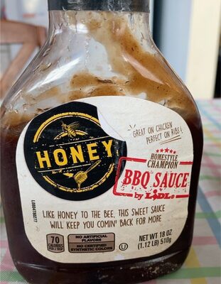Honey BBQ Gourmet Sauces, Honey