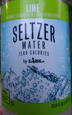 Lime Sparkling Seltzer Water, Lime
