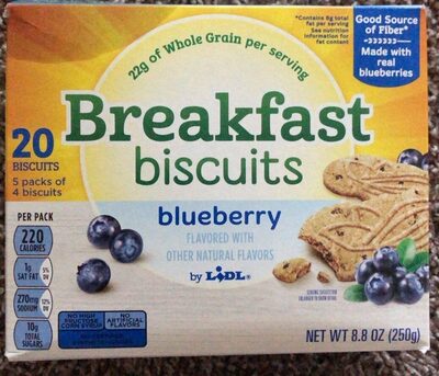Breakfast Cookies With Blueberries, Blueberries
