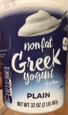Plain Non Fat Greek Yogurt, Plain