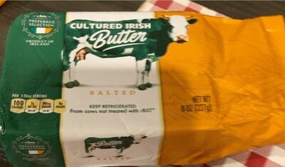 Salted Cultured Irish Butter, Salted