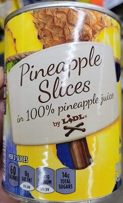 Pineapple Slices In 100% Pineapple Juice