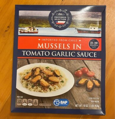 Mussels In Tomato Garlic Sauce, Tomato Garlic