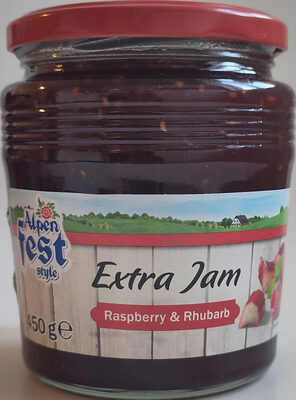 Raspberry Rhubarb Fruit Spread, Raspberry Rhubarb