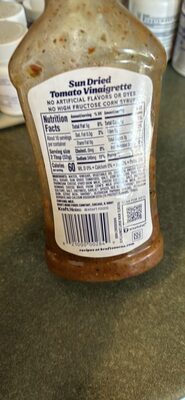 Sun Dried Tomato Vinaigrette Dressing, Sun Dried Tomato Vinaigrette