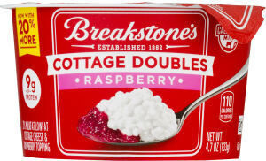 Lowfat Cottage Cheese & Raspberry Topping, Raspberry