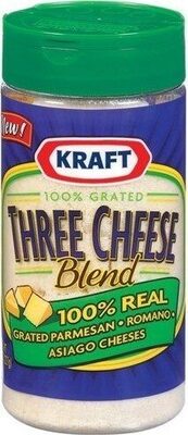 Three Cheese Blend Grated Grated Parmesan, Romano & Asiago Medium Cheeses, Three Cheese Blend