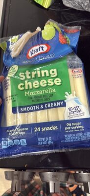 Mozzarella Low-Moisture Part-Skim String Cheese, Mozzarella