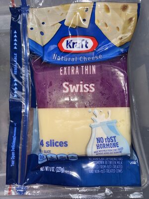 Swiss Extra Thin Cheese, Swiss