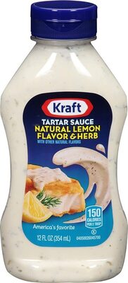Natural Lemon Flavor & Herb Tartar Sauce, Lemon; Herb