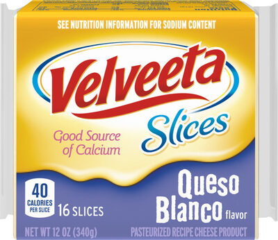 Slices Queso Blanco Flavor Cheese