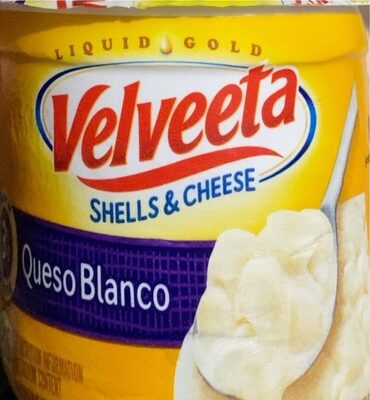 Queso Blanco Microwaveable Shell Pasta & Cheese Sauce