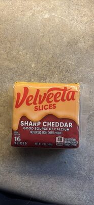 Slices Sharp Cheddar Cheese