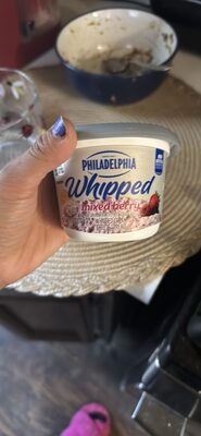 Mixed Berry Whipped Cream Cheese Spread, Mixed Berry