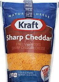 Sharp Cheddar Finely Shredded Cheese, Sharp Cheddar