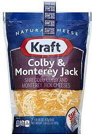 Colby Jack Shredded Colby & Monterey Jack Cheeses, Colby Jack