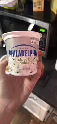 Chive & Onion Cream Cheese Spread, Chive; Onion