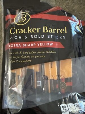 Sharp Cheddar Rich & Bold Sticks, Sharp Yellow