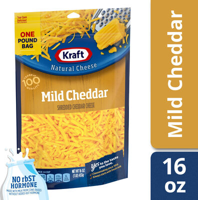 Mild Cheddar Shredded Cheese, Mild Cheddar
