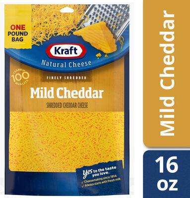 Mild Cheddar Finely Shredded Cheese, Mild Cheddar