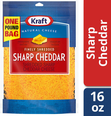 Sharp Cheddar Shredded Cheddar Cheese, Sharp Cheddar
