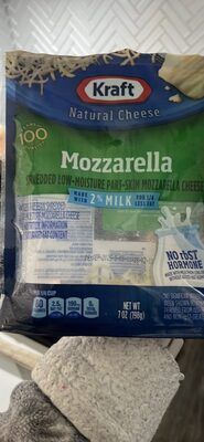 Mozzarella Shredded Low-Moisture Part-Skim Mozzarella Cheese, Mozzarella