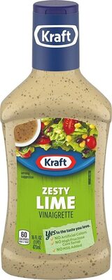 Zesty Lime Vinaigrette Dressing, Zesty Lime; Vinaigrette