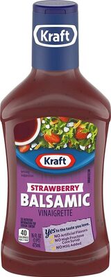 Strawberry Balsamic Vinaigrette Dressing, Strawberry; Balsamic; Vinaigrette