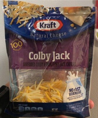 Colby Jack Shredded Colby & Monterey Jack Cheeses, Colby Jack