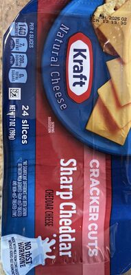 Sharp Cheddar Cheese Slices, Cracker Cuts, Sharp Cheddar
