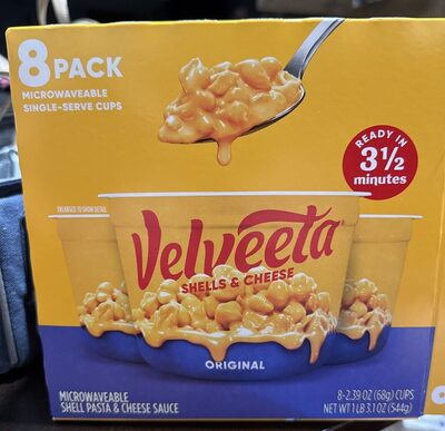 Original  Shell Pasta & Cheese Sauce