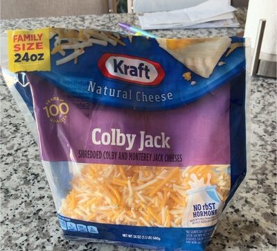 Colby Jack Shredded Colby And Monterey Jack Cheeses, Colby Jack