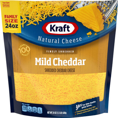 Mild Cheddar Shredded Cheese, Mild Cheddar