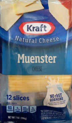 Muenster Cheese Slices, Muenster