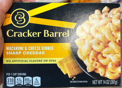 Sharp Cheddar Macaroni & Cheese Dinner, Sharp Cheddar