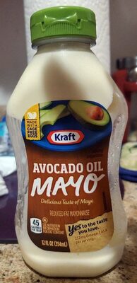 Avocado Oil Mayo Reduced Fat Mayonnaise, Avocado Oil