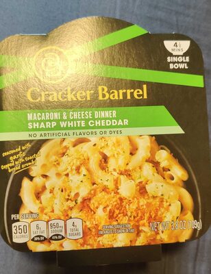Sharp White Cheddar Macaroni & Cheese Dinner, Sharp White Cheddar