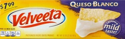 Liquid Gold Queso Blanco Pasteurized Recipe Cheese Product, Queso Blanco