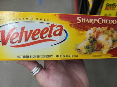 Sharp Cheddar Pasteurized Recipe Cheese Product, Sharp Cheddar