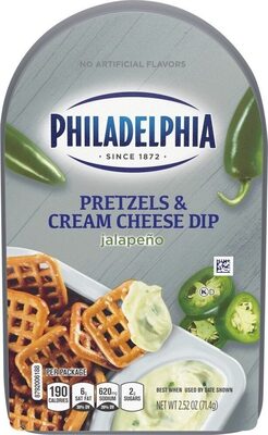 Jalapeo Pretzels & Cream Cheese Dip, Jalapeo
