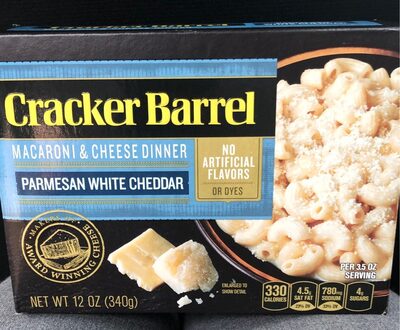 Macaroni & Cheese Dinner Parmesan White Cheddar, Macaroni & Cheese Dinner